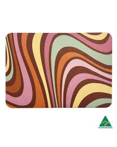 Retro Swirl Mousepad