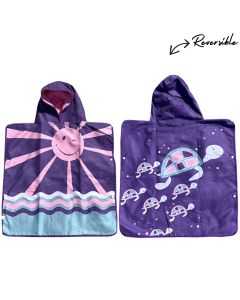 Turtle Kids Poncho