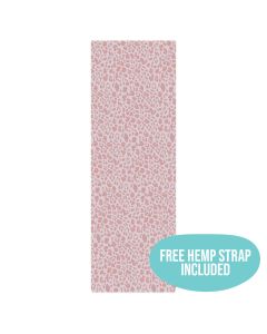 Yoga Mat, Blush Leopard